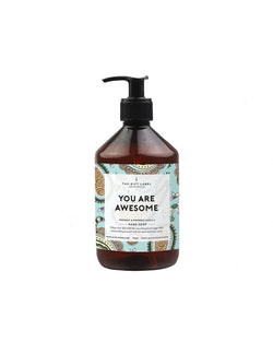 You are awesome, 500 ml, Turkis print